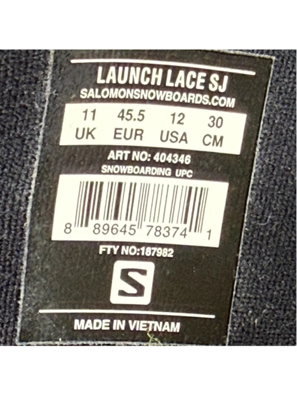 Salomon launch boa